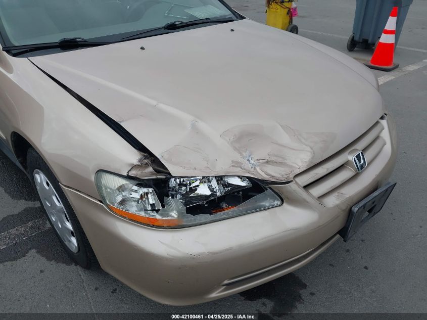 2002 Honda Accord 2.3 Lx VIN: 3HGCG66552G703835 Lot: 42100461