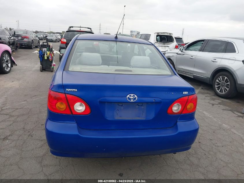 2003 Toyota Corolla Ce VIN: 1NXBR32E73Z040044 Lot: 42100562