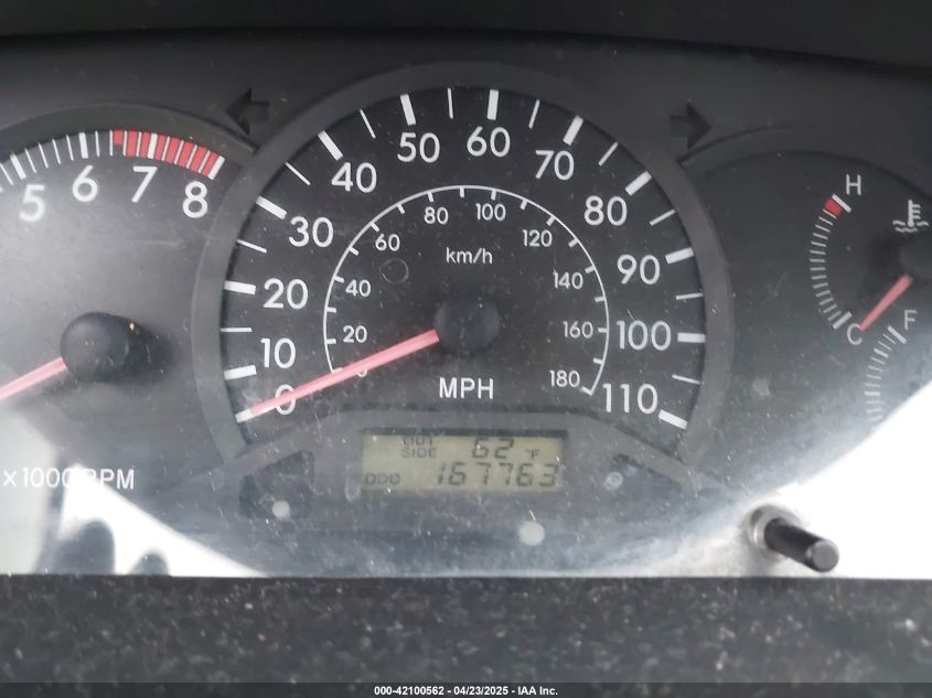 2003 Toyota Corolla Ce VIN: 1NXBR32E73Z040044 Lot: 42100562