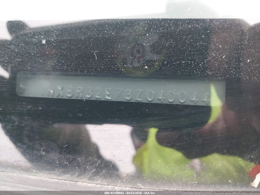 2003 Toyota Corolla Ce VIN: 1NXBR32E73Z040044 Lot: 42100562