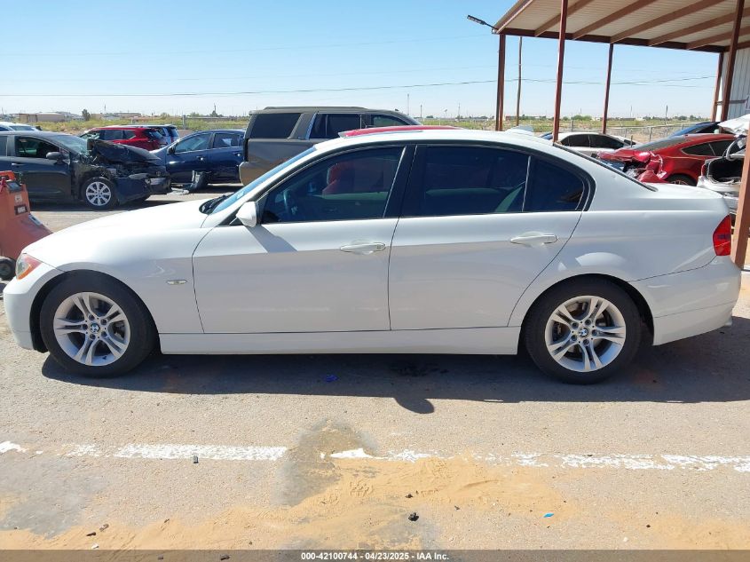 2008 BMW 328I VIN: WBAVC53538FZ88995 Lot: 42100744