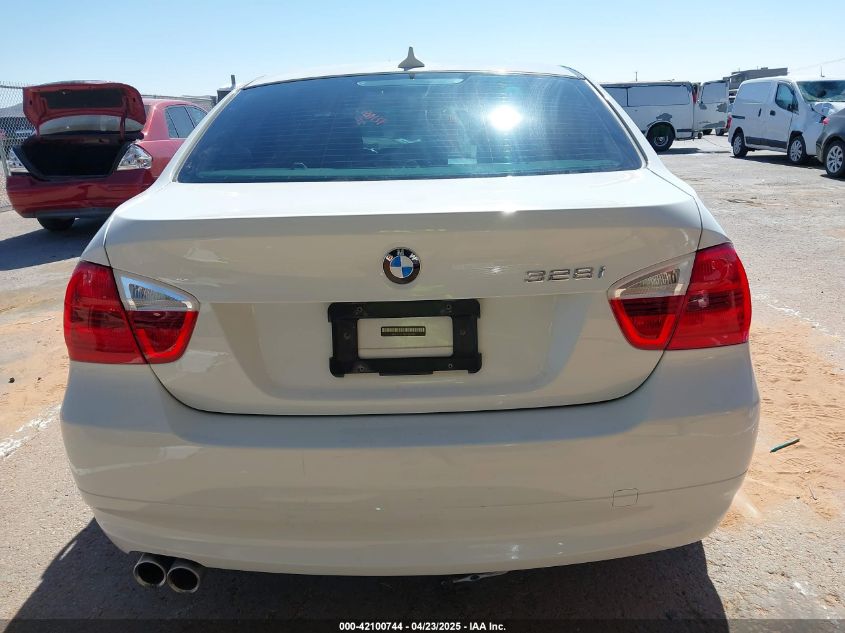 2008 BMW 328I VIN: WBAVC53538FZ88995 Lot: 42100744