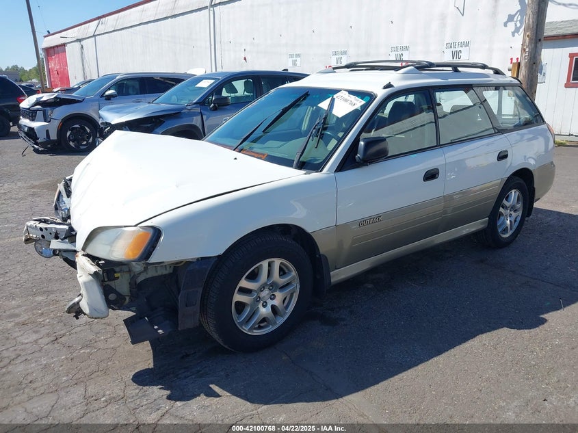 4S3BH675717600531 2001 SUBARU OUTBACK photo no. 2