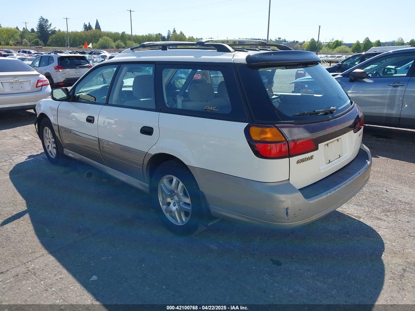 4S3BH675717600531 2001 SUBARU OUTBACK photo no. 3