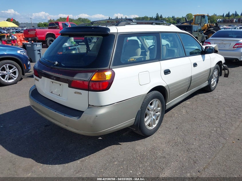 4S3BH675717600531 2001 SUBARU OUTBACK photo no. 4