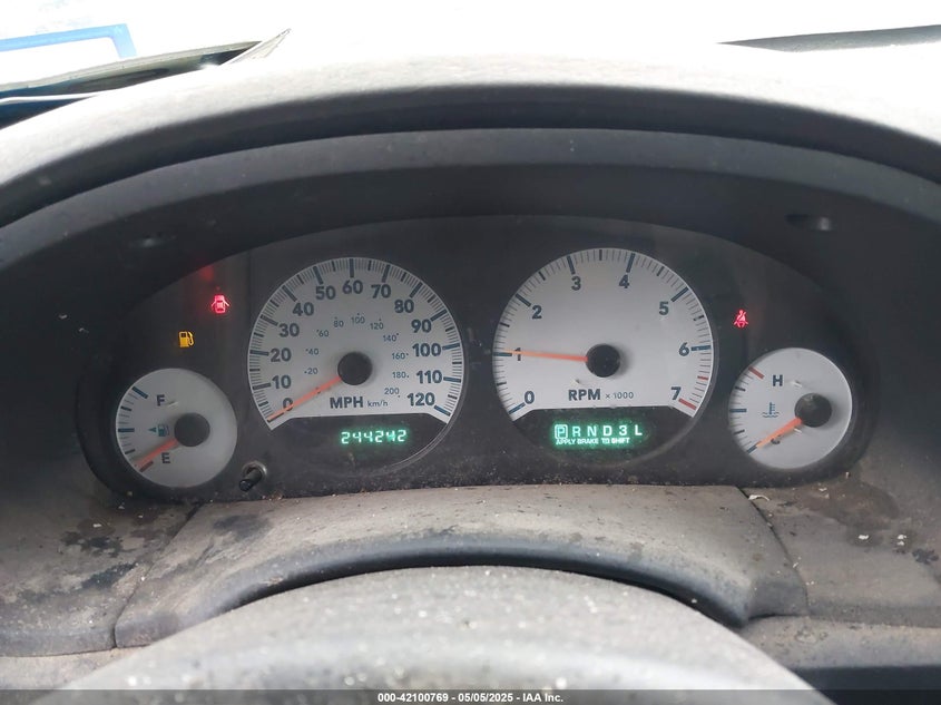 2005 Dodge Grand Caravan Se VIN: 1D4GP24R05B355750 Lot: 42100769