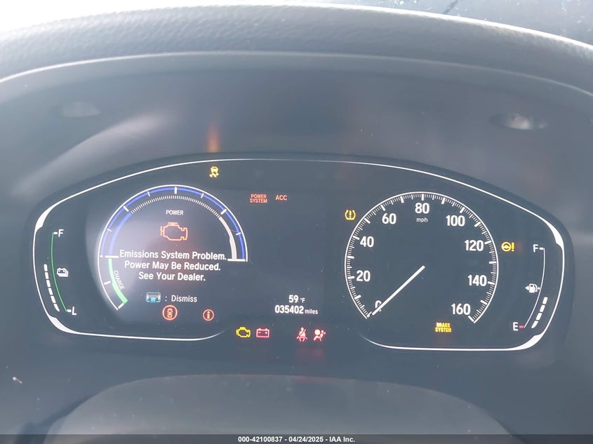 2019 HONDA INSIGHT VIN: 19XZE4F52KE014737