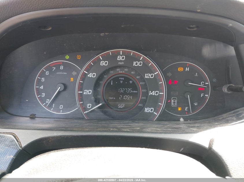 2013 HONDA ACCORD VIN: 1HGCR2E52DA100640