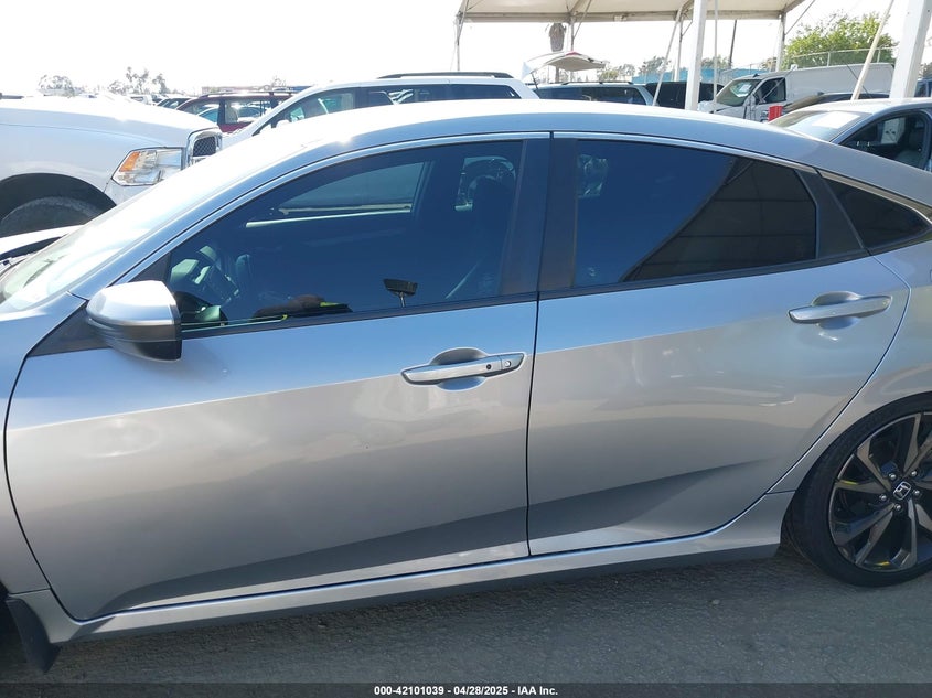 2021 HONDA CIVIC VIN: 2HGFC2F89MH506908