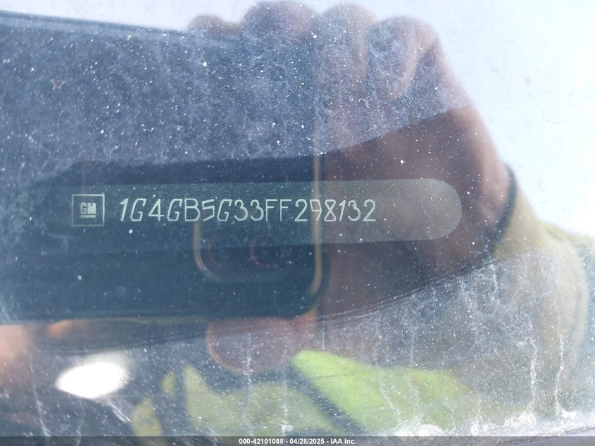 2015 BUICK LACROSSE LEATHER - 1G4GB5G33FF298132