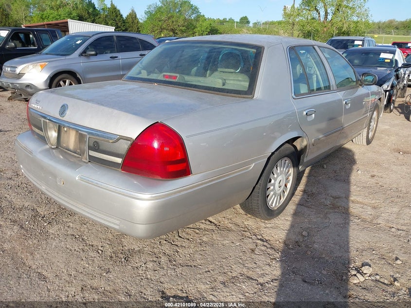 2008 MERCURY GRAND MARQUIS VIN: 2MEFM75V28X624437