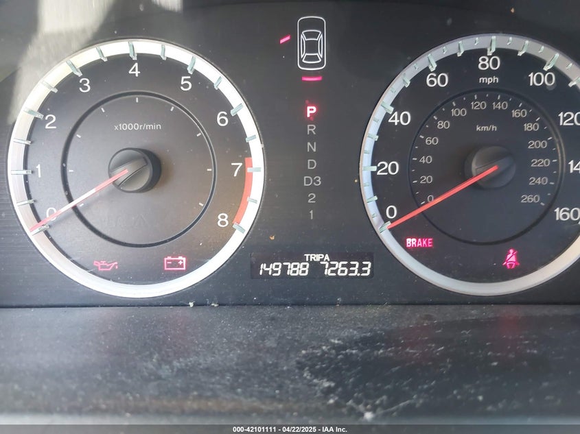 2010 HONDA ACCORD VIN: 1HGCP2F41AA166071