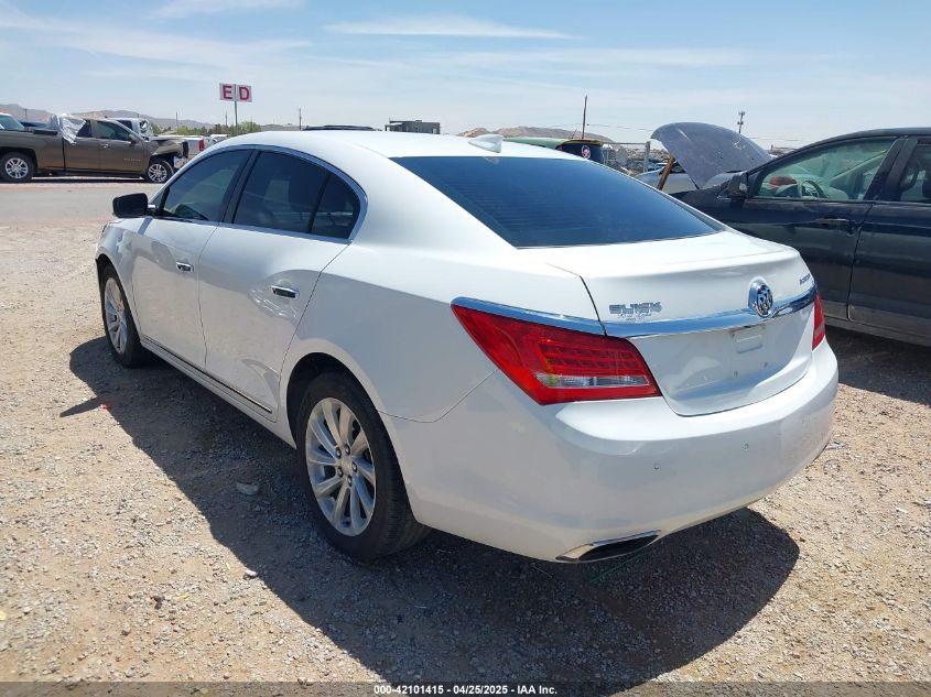 2016 Buick Lacrosse Leather VIN: 1G4GB5G31GF172921 Lot: 42101415