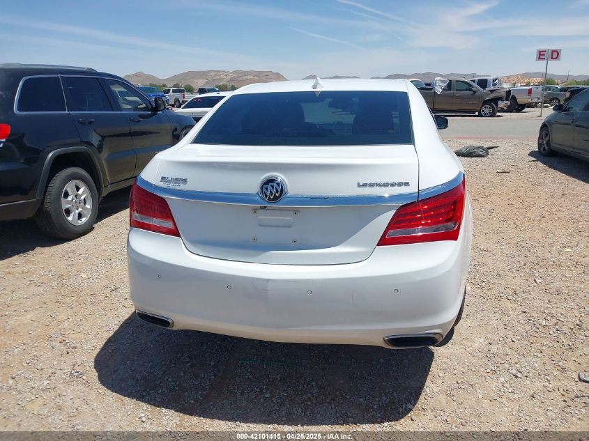 2016 Buick Lacrosse Leather VIN: 1G4GB5G31GF172921 Lot: 42101415