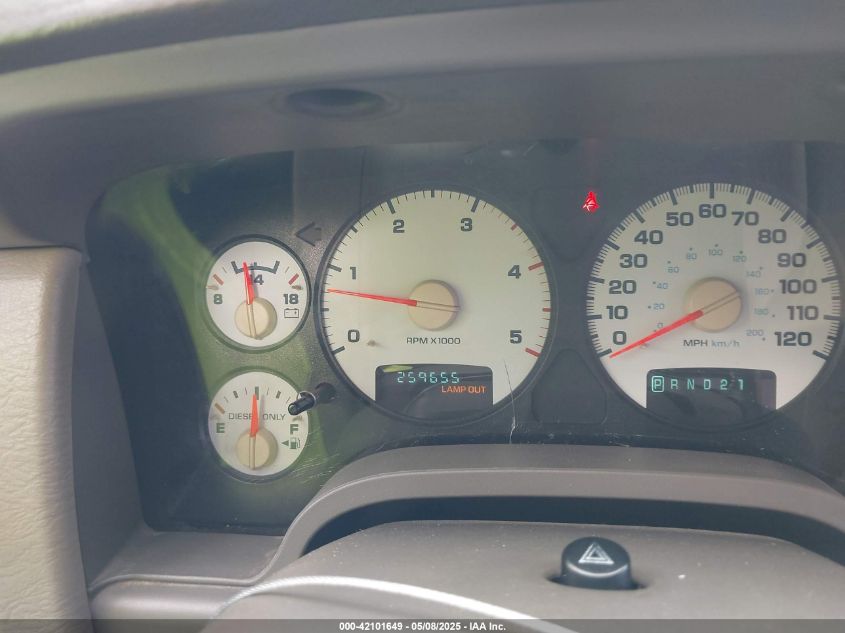 2005 Dodge Ram 2500 Slt/Laramie VIN: 3D7KR28C15G704211 Lot: 42101649