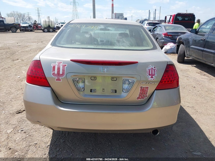 2007 HONDA ACCORD VIN: 3HGCM56487G708710