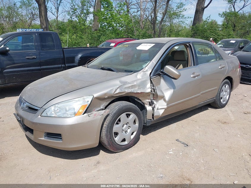 2007 HONDA ACCORD VIN: 3HGCM56487G708710