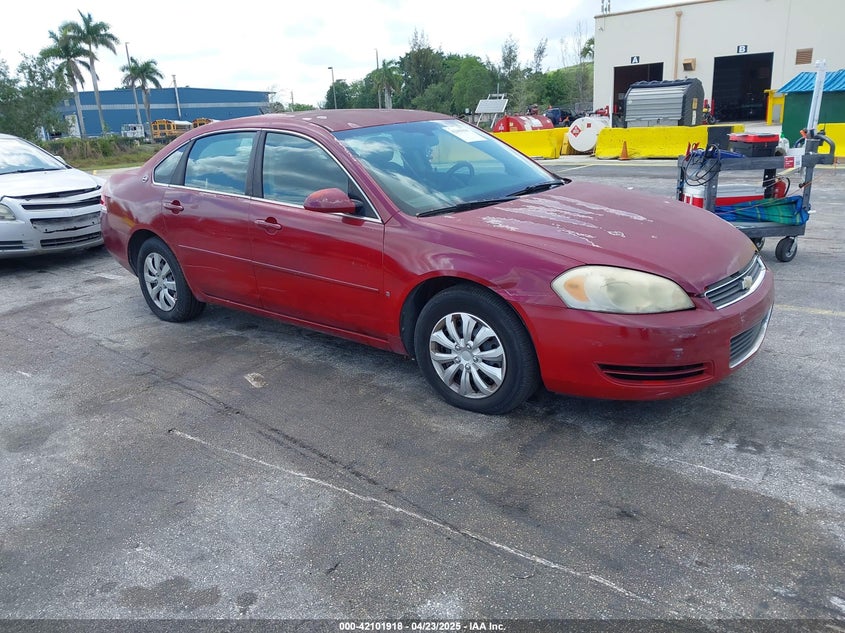 2007 CHEVROLET IMPALA VIN: 2G1WB58K279348737