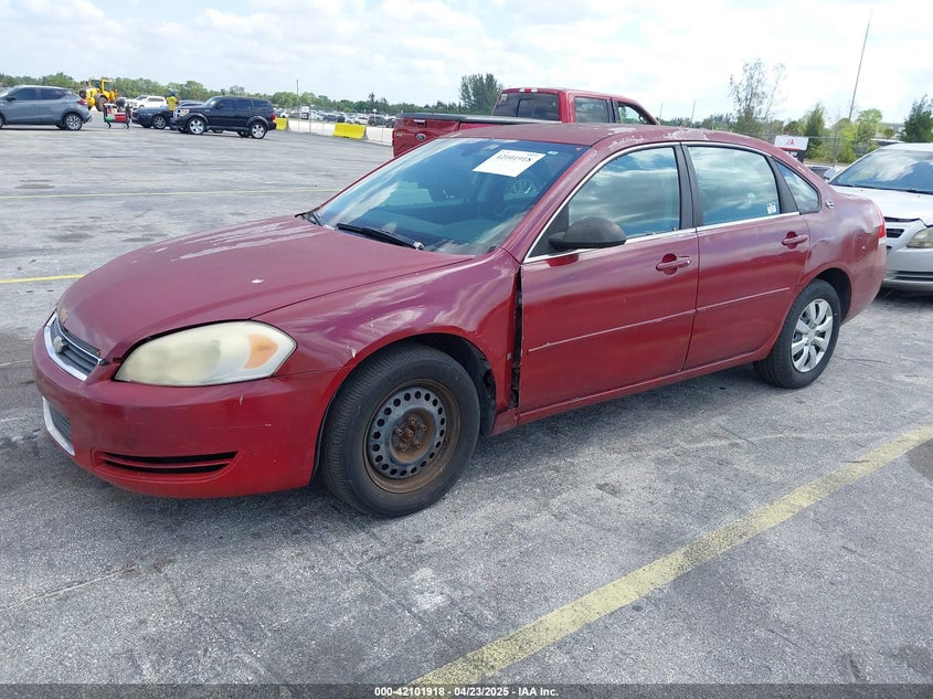 2007 CHEVROLET IMPALA VIN: 2G1WB58K279348737