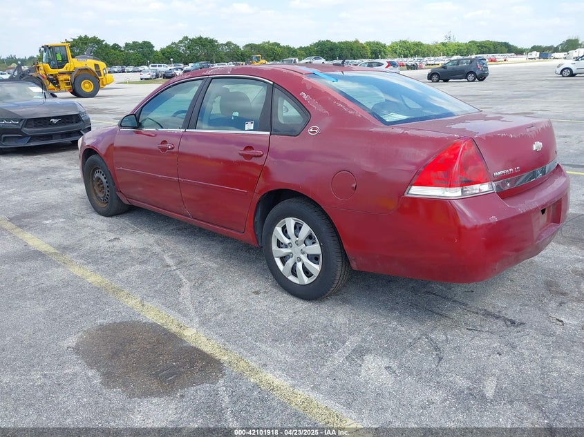 2007 CHEVROLET IMPALA VIN: 2G1WB58K279348737