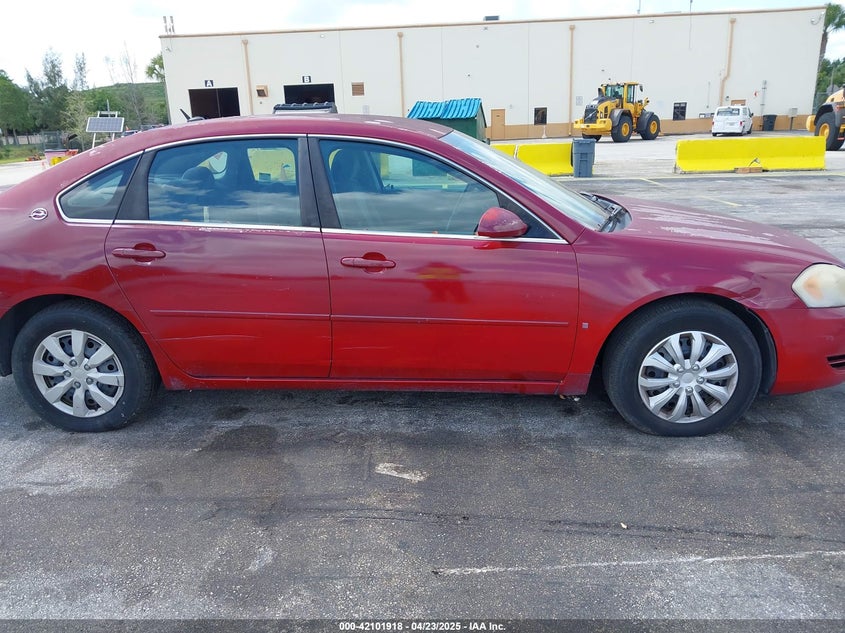 2007 CHEVROLET IMPALA VIN: 2G1WB58K279348737
