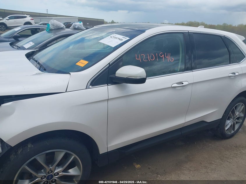 VIN 2FMPK4K94HBB41767 2017 FORD EDGE TITANIUM