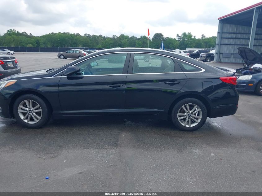 2017 Hyundai Sonata Se VIN: 5NPE24AF9HH459813 Lot: 42101989