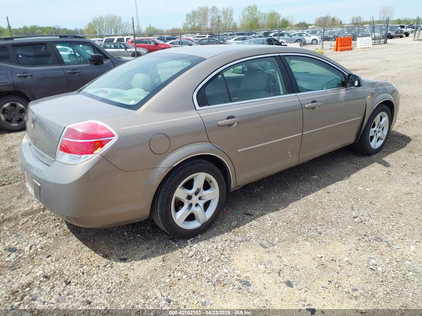 2008 SATURN AURA VIN: 1G8ZS57B38F245271