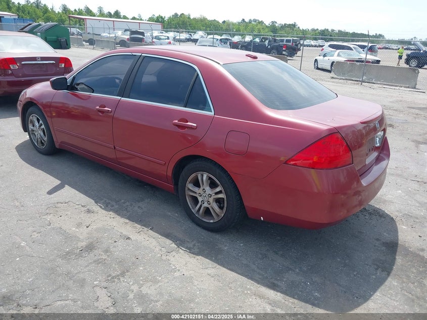 2007 HONDA ACCORD VIN: 1HGCM56817A019819