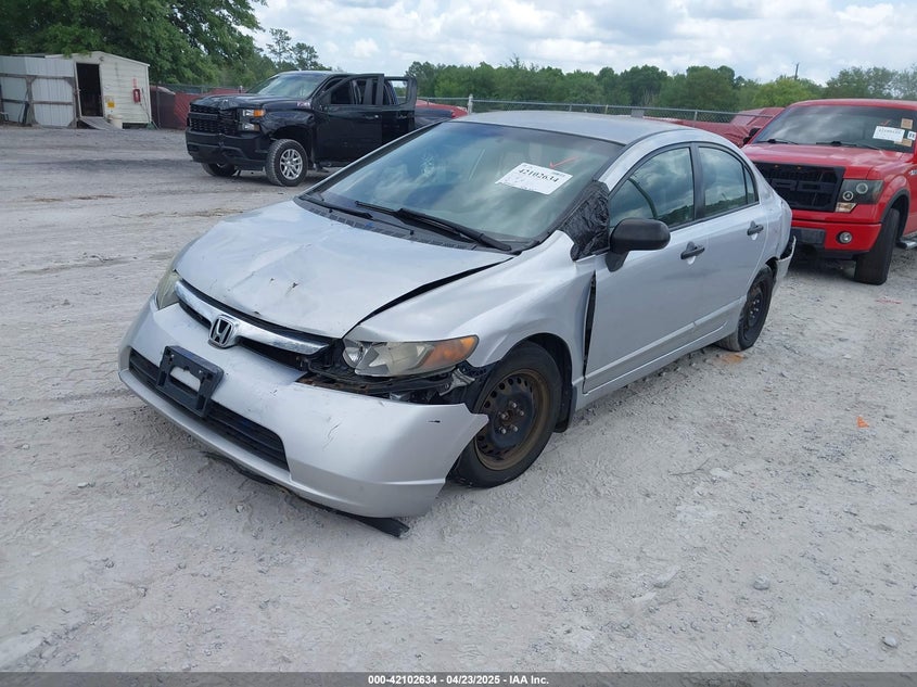 2007 HONDA CIVIC VIN: 2HGFA16327H040215