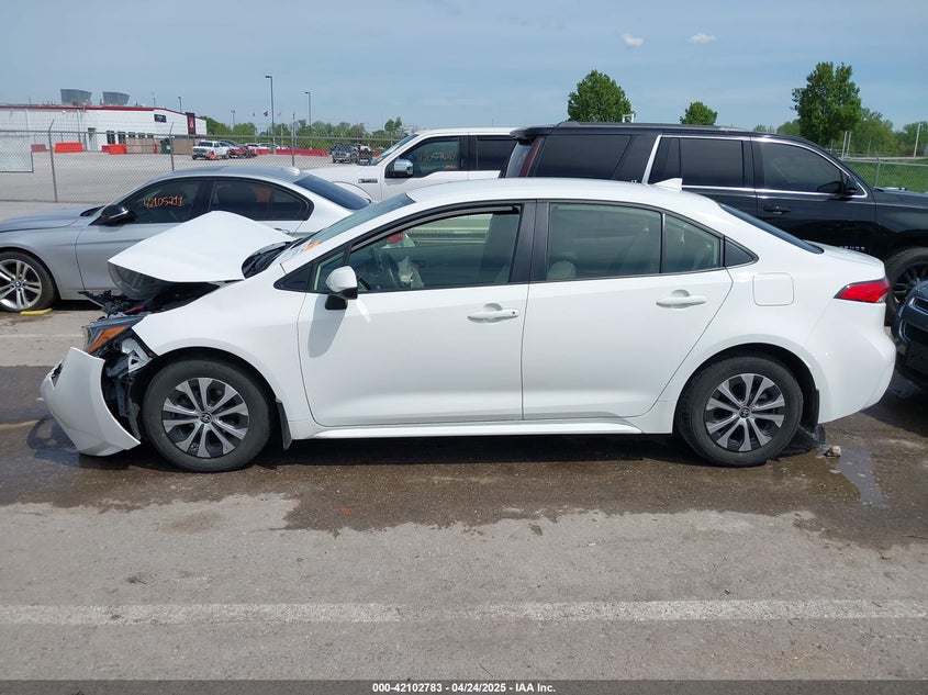 2022 TOYOTA COROLLA VIN: JTDEAMDE6NJ036938