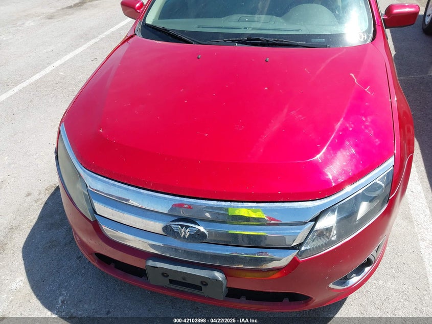 2012 FORD FUSION VIN: 3FAHP0JA4CR389161