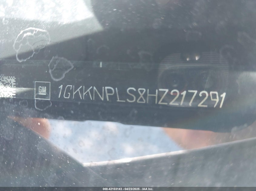 2017 GMC ACADIA DENALI - 1GKKNPLS8HZ217291