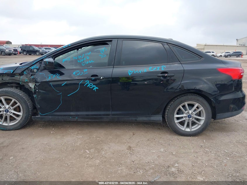 2018 FORD FOCUS SE - 1FADP3F28JL302634