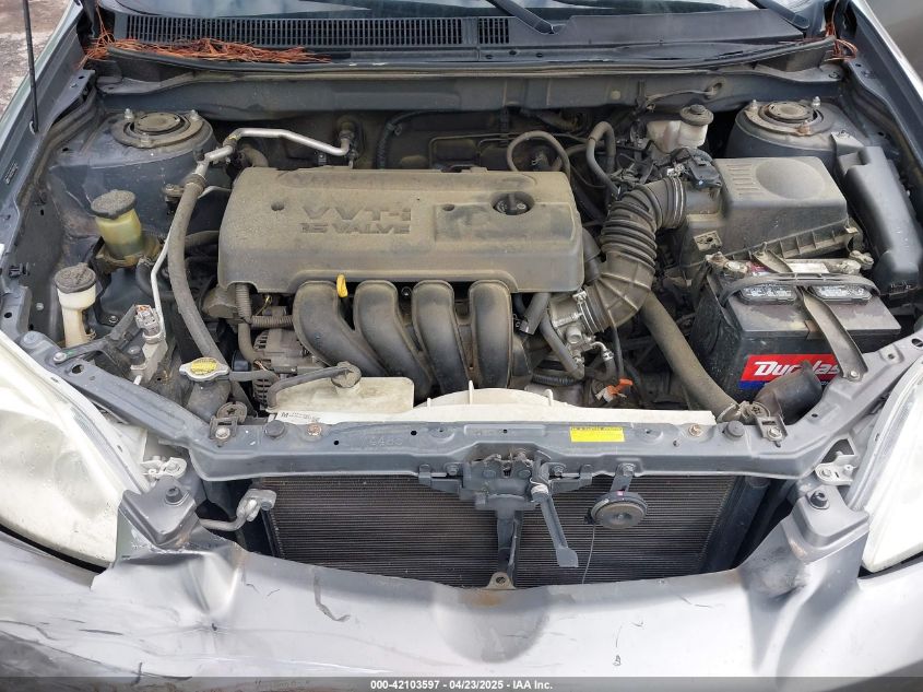 2008 Toyota Matrix VIN: 2T1KR32E98C693970 Lot: 42103597