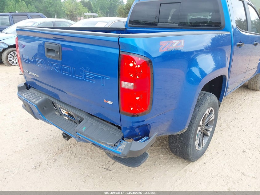 2022 CHEVROLET COLORADO VIN: 1GCGTDEN8N1152160