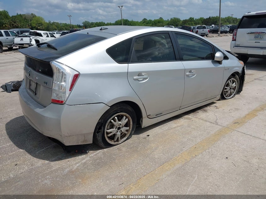 2011 TOYOTA PRIUS VIN: JTDKN3DU0B5287578