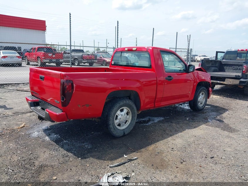 2007 CHEVROLET COLORADO VIN: 1GCCS149678136733