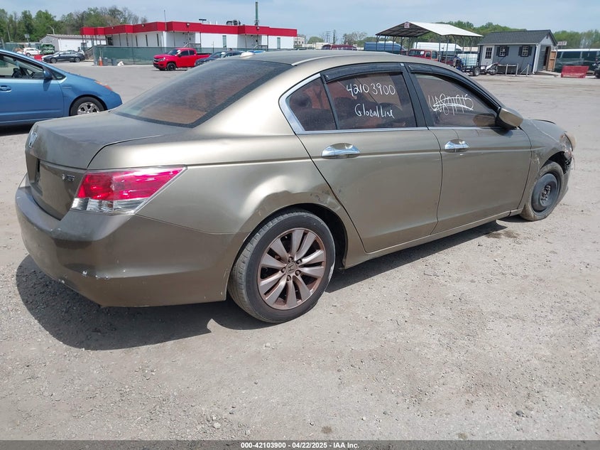 2008 HONDA ACCORD VIN: 1HGCP36828A006137