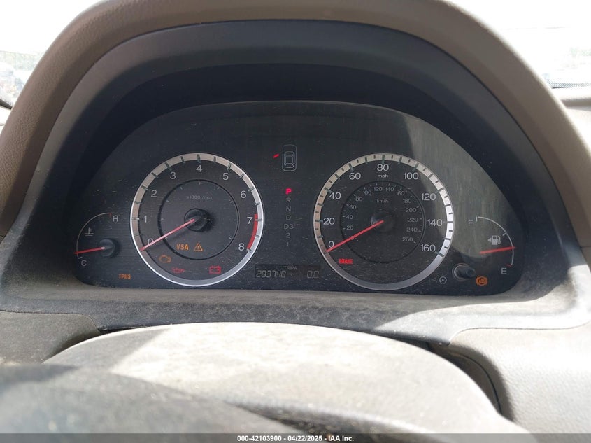 2008 HONDA ACCORD VIN: 1HGCP36828A006137