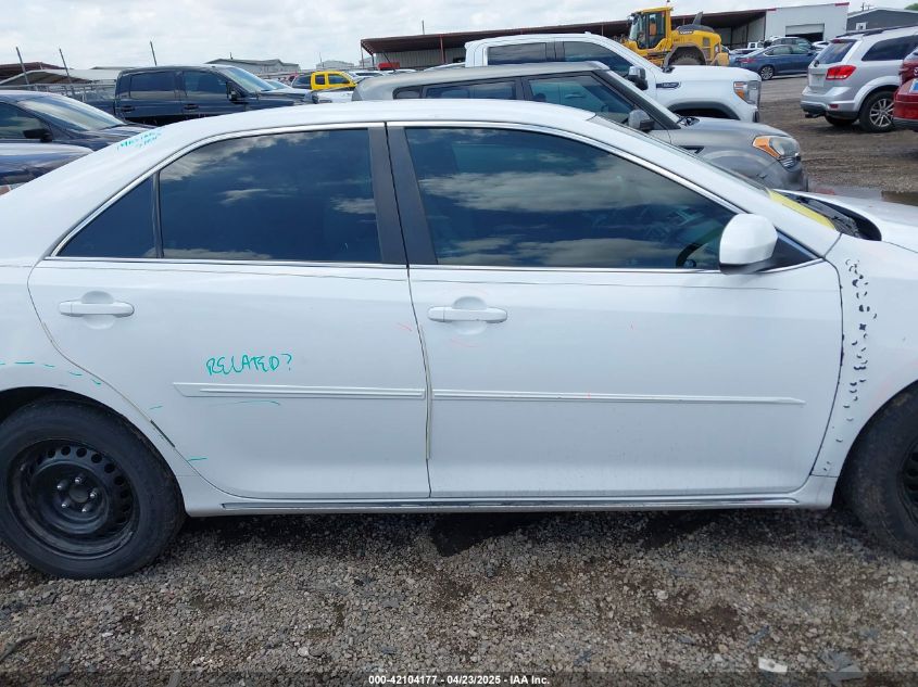 2012 Toyota Camry Se/Le/Xle VIN: 4T1BF1FK0CU169014 Lot: 42104177