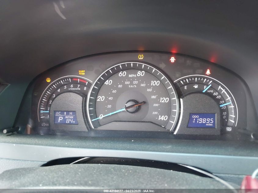 2012 Toyota Camry Se/Le/Xle VIN: 4T1BF1FK0CU169014 Lot: 42104177