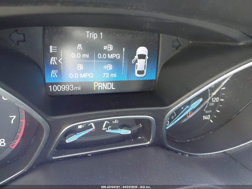 2017 FORD FOCUS VIN: 1FADP3E25HL270589