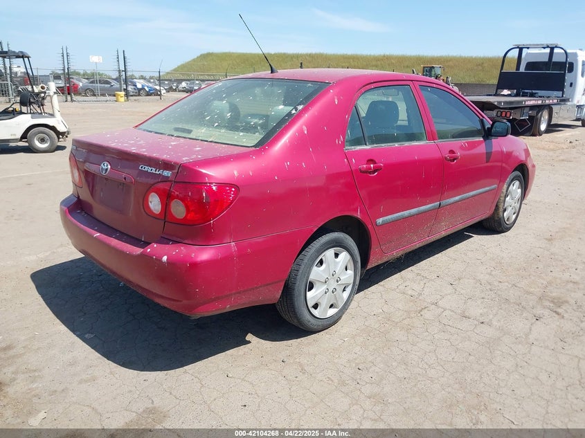 2006 TOYOTA COROLLA VIN: 1NXBR32EX6Z644627