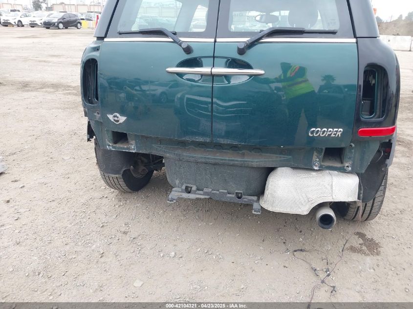 2009 Mini Cooper Clubman VIN: WMWML33589TX36453 Lot: 42104321