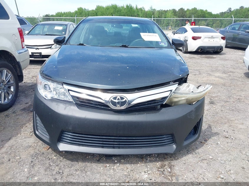2012 TOYOTA CAMRY VIN: 4T4BF1FK3CR210158