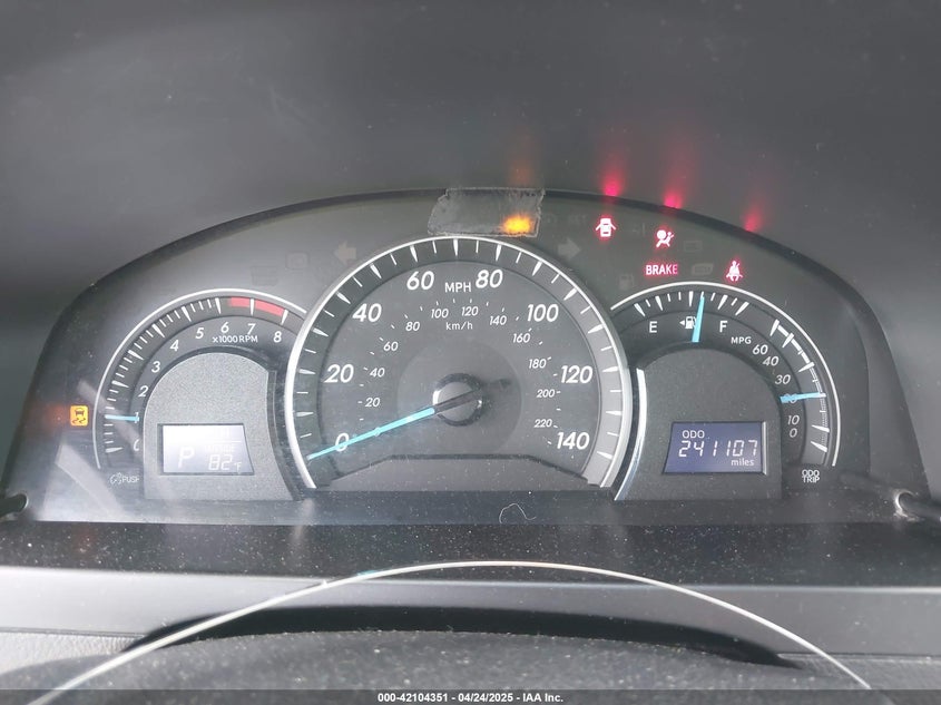 2012 TOYOTA CAMRY VIN: 4T4BF1FK3CR210158