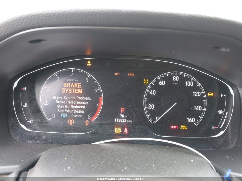 2018 HONDA ACCORD VIN: 1HGCV1F9XJA109038