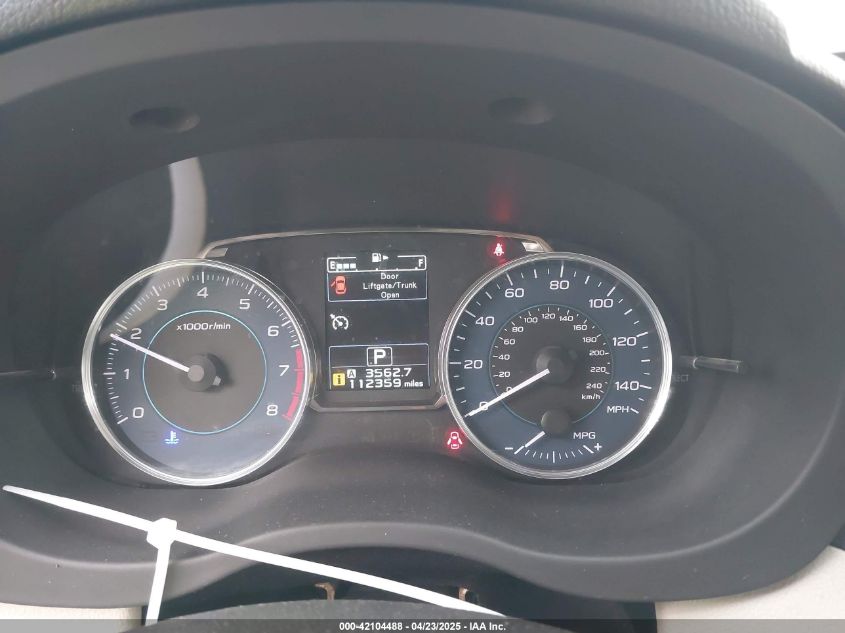 2015 Subaru Xv Crosstrek 2.0I Limited VIN: JF2GPAMC7F8243031 Lot: 42104488