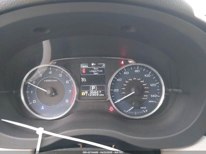 2015 Subaru Xv Crosstrek 2.0I Limited VIN: JF2GPAMC7F8243031 Lot: 42104488